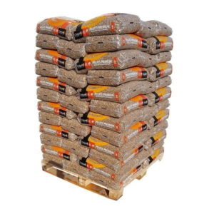 CRÉPITO Holzpellets – 1 Palette mit 72 Säcken à 15 kg